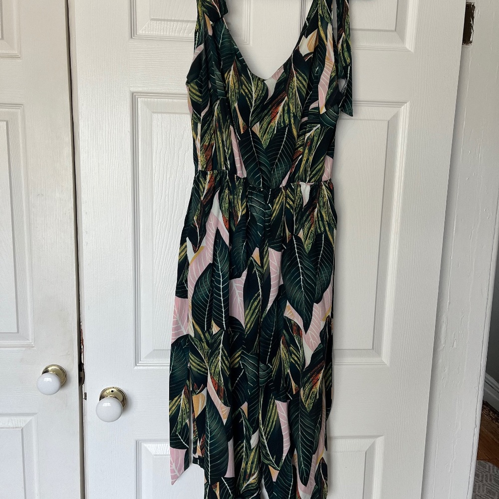 Palm Leaf Jumpsuit
